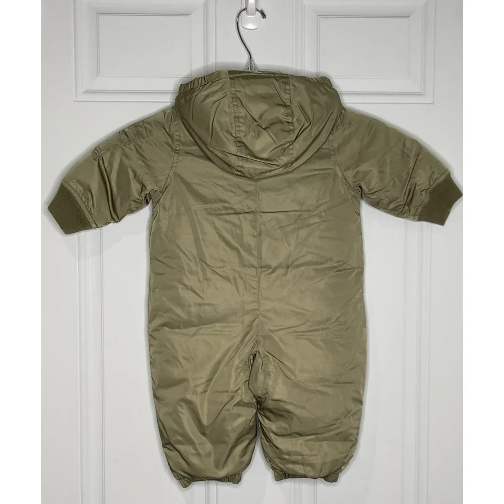 NWT Authentic Baby Gap 6-12 Mth Warmest Water Repellent Winter Flight Snowsuit